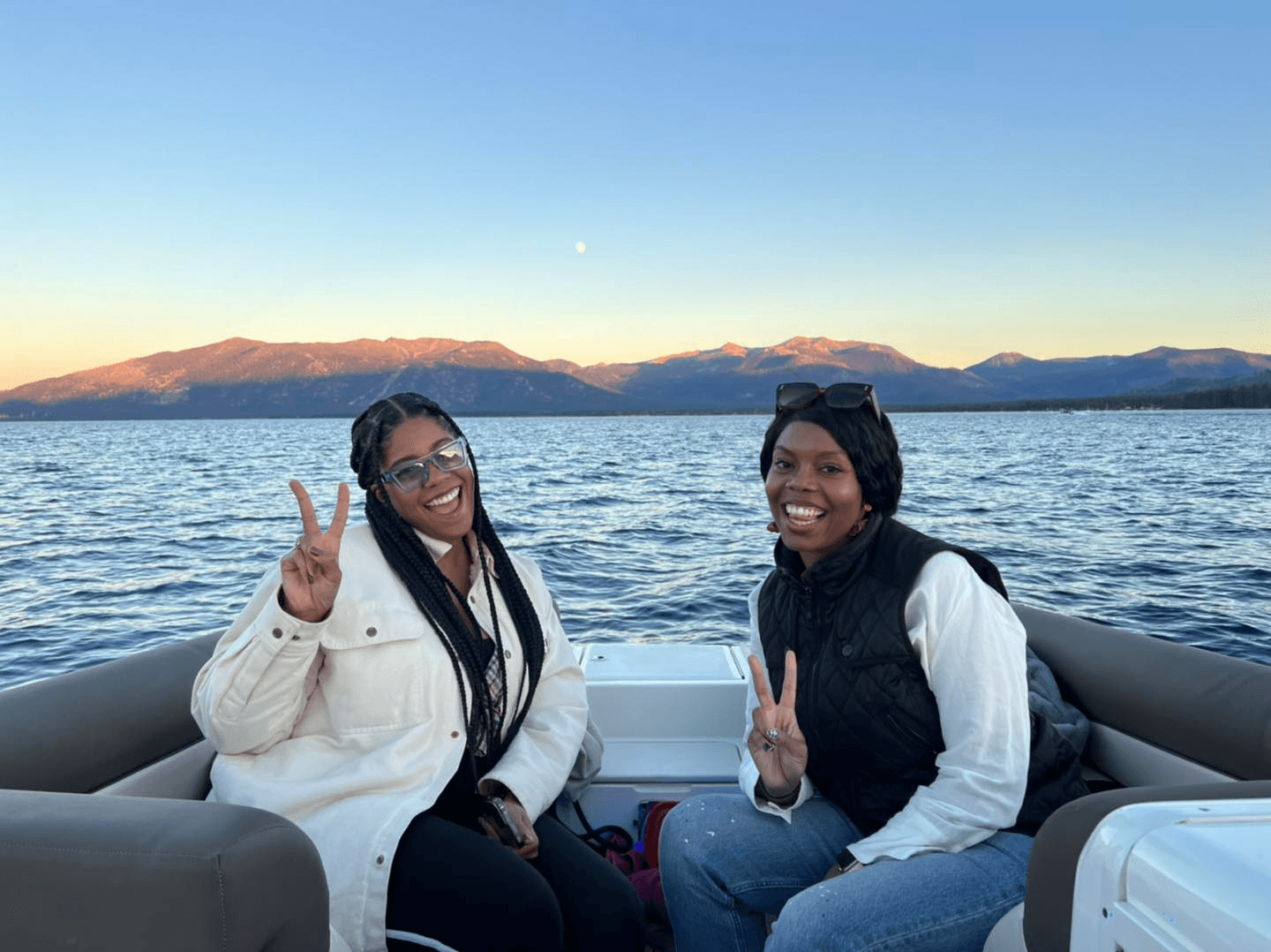 Sunset Lake Tahoe Cruise by Imagine Charters