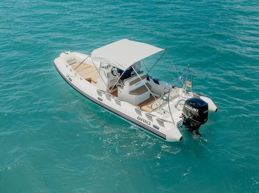 Brig700 Boat Rental from Port d'Alcúdia — 7m 175HP Private Trips to Hidden Coves