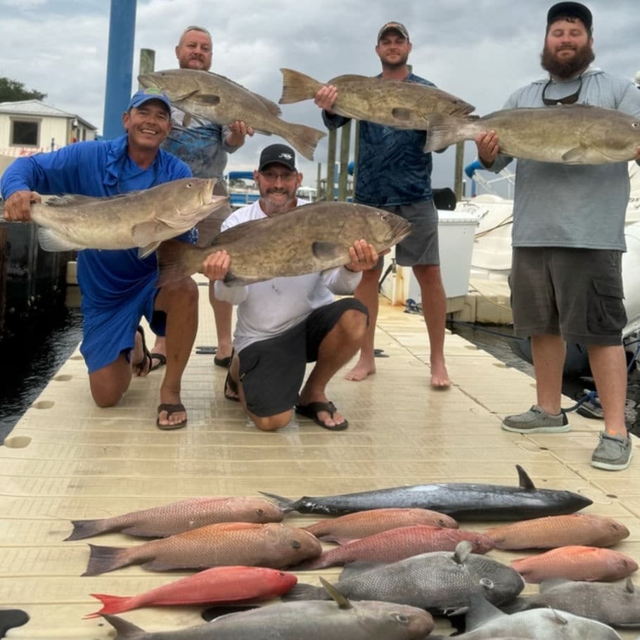 Top-to-Bottom Fishing in Panama City Beach: Private Gulf Charter for Surface Strikes and Deepwater Giants