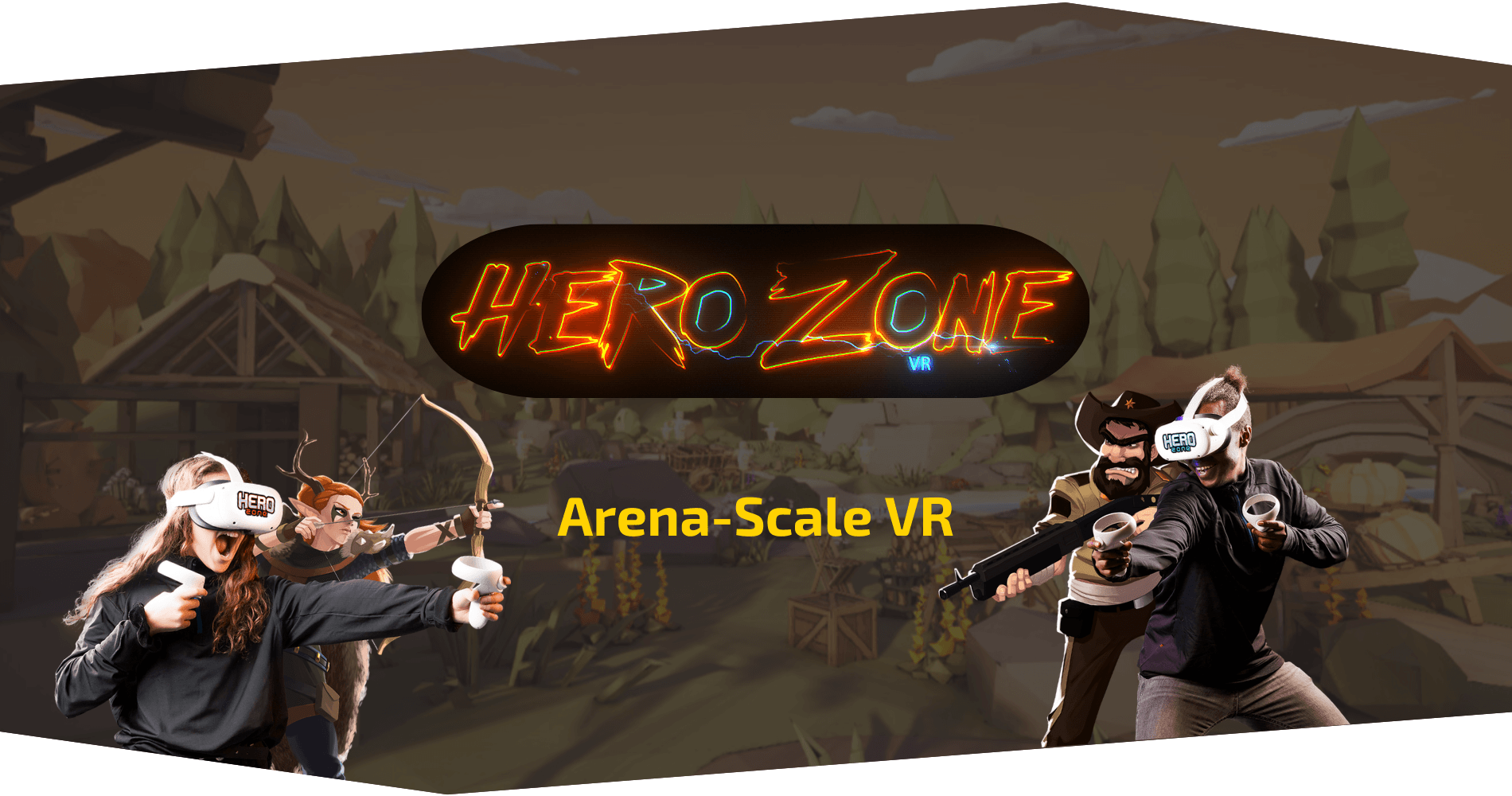 Immersive Virtual Reality Battles at Fairbanks’ Free-Roam Arena Hero Zone