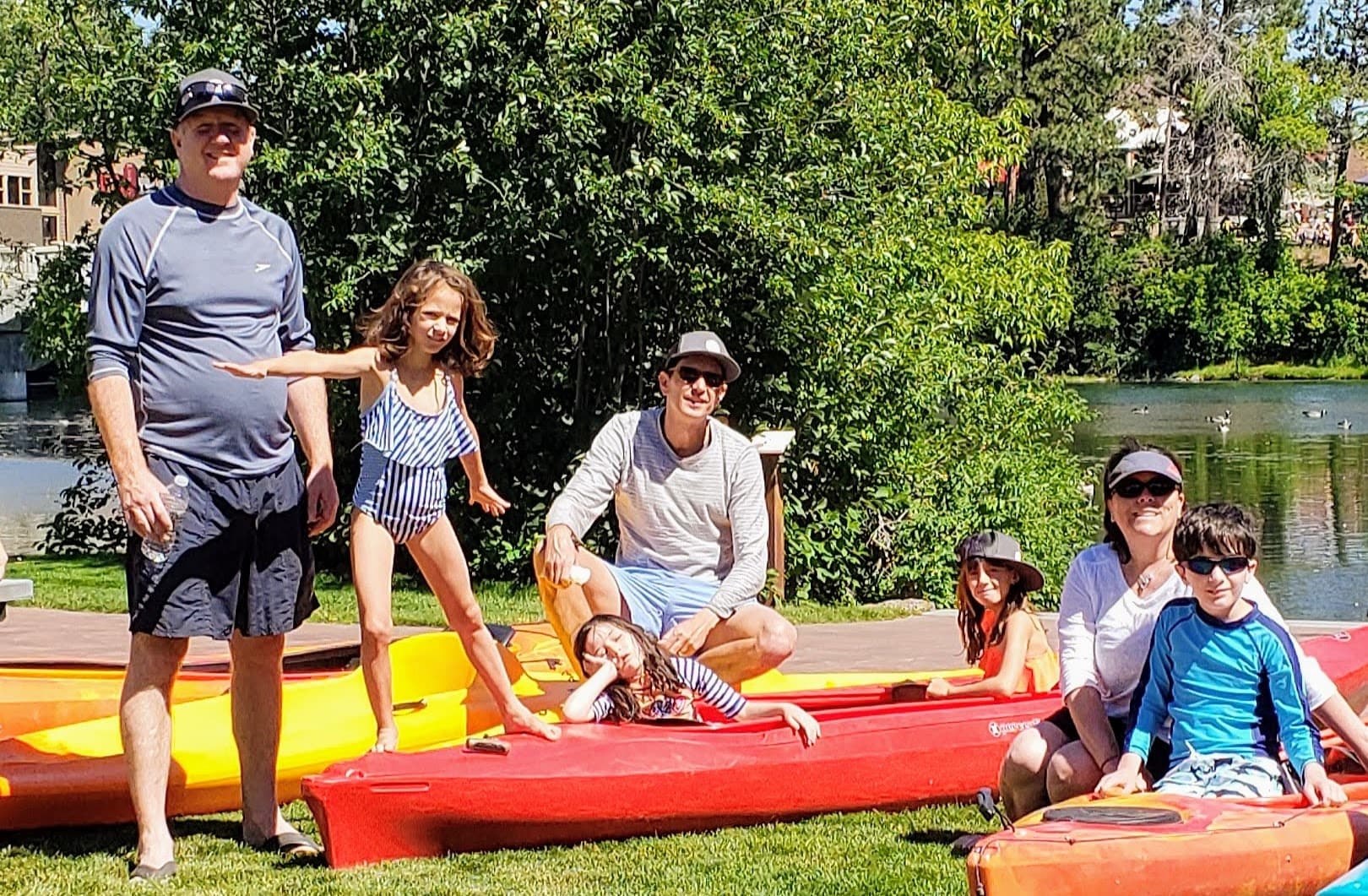 Water Activities at Sunriver with Bend Kayak School