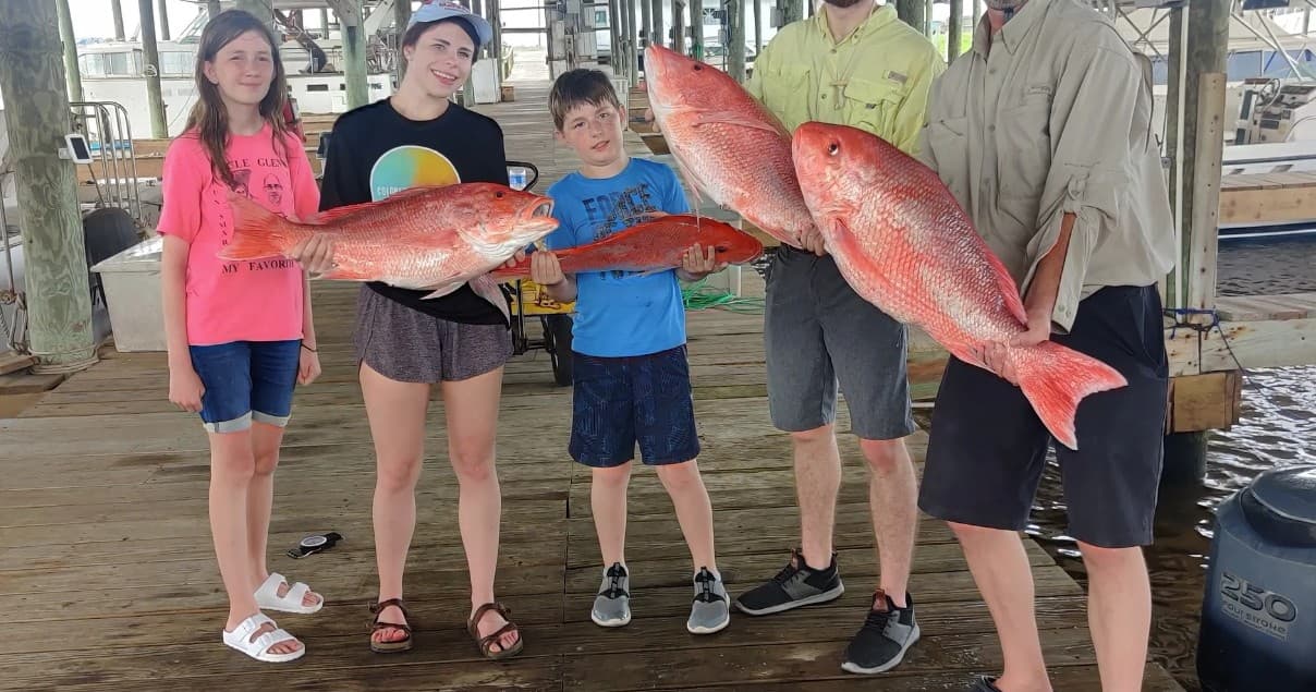 Fishing in Surfside Beach, Texas