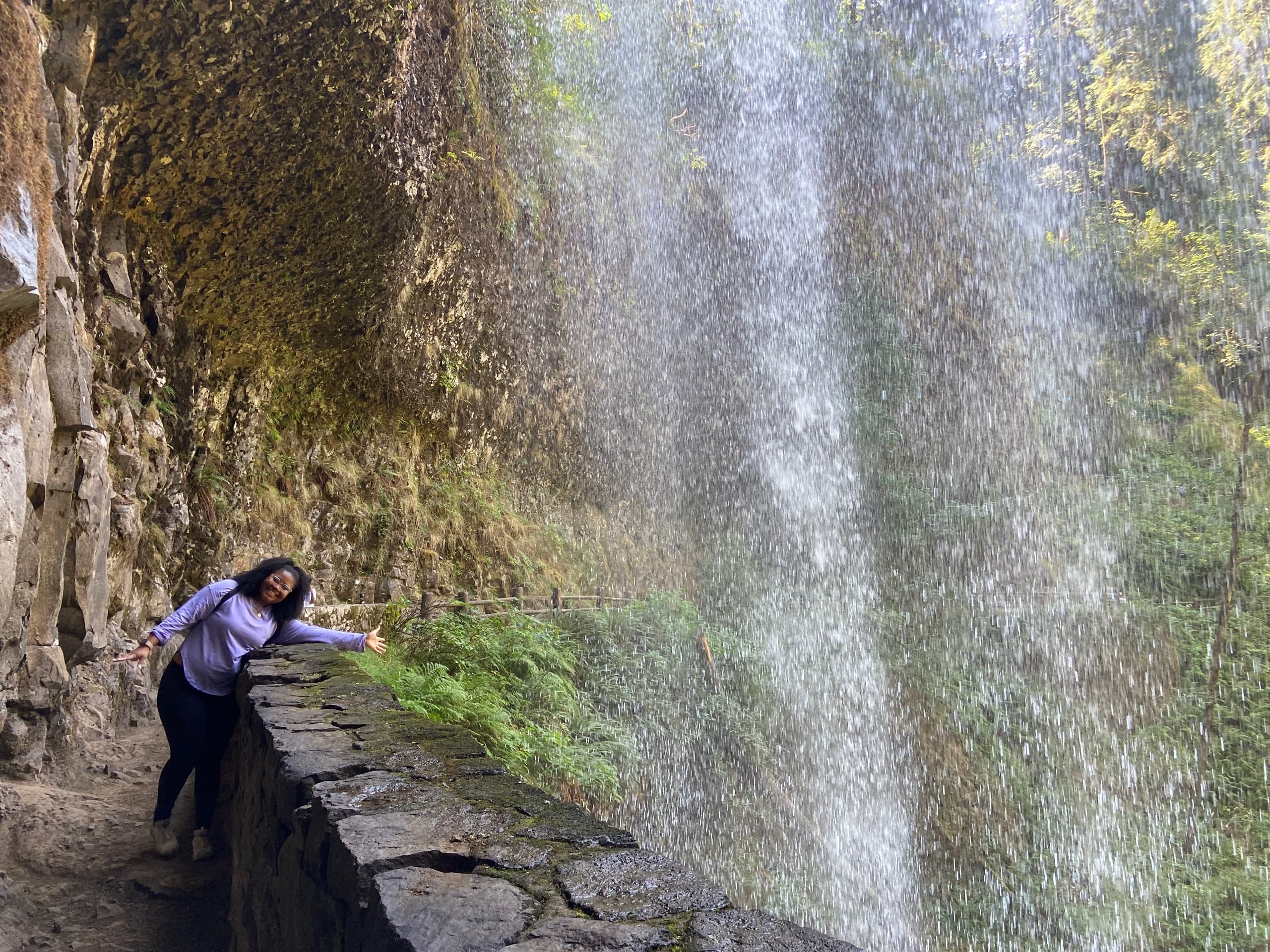 Waterfall Hiking with Around Portland Tours at Silver Falls