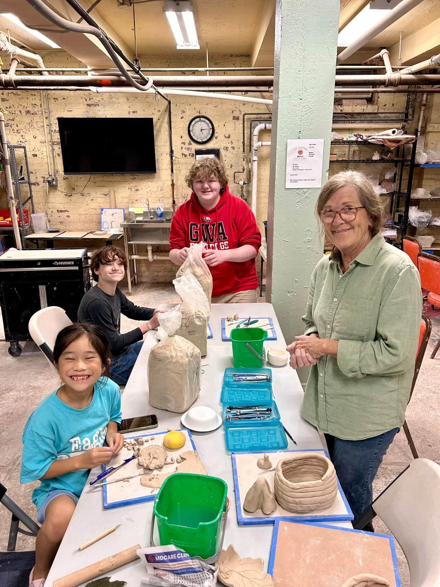 Clay, Confidence, and Community: After School Open Studio for Tweens in Monroe, GA