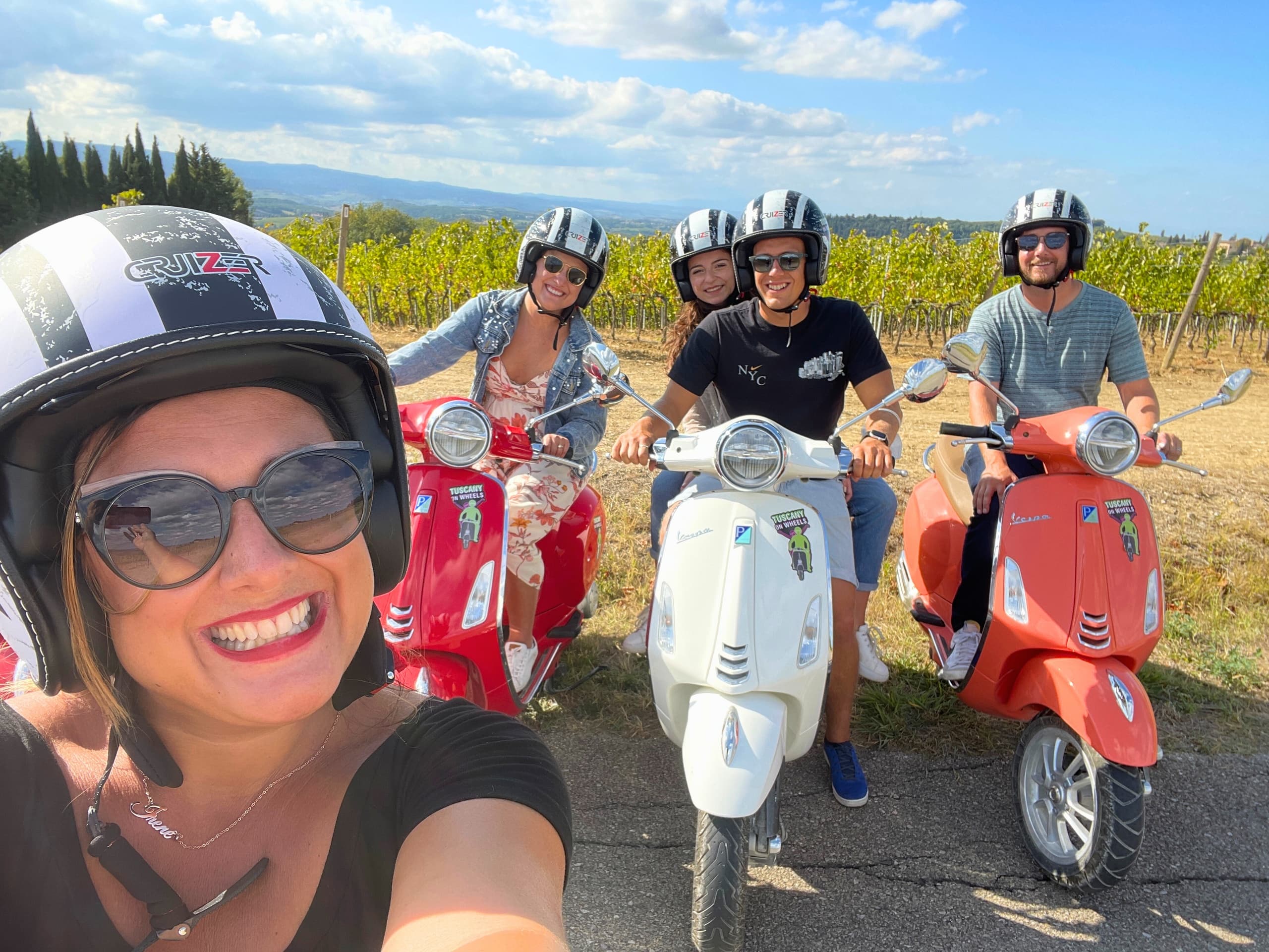 Land Adventure & Vespa Tour in Tuscany by Tuscany on Wheels