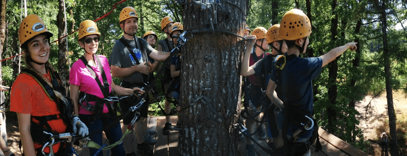 All Adventure Park Pass at Tree to Tree Gaston, Oregon