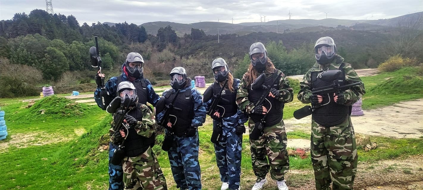 Paintball Battles at CEITA in Montalegre