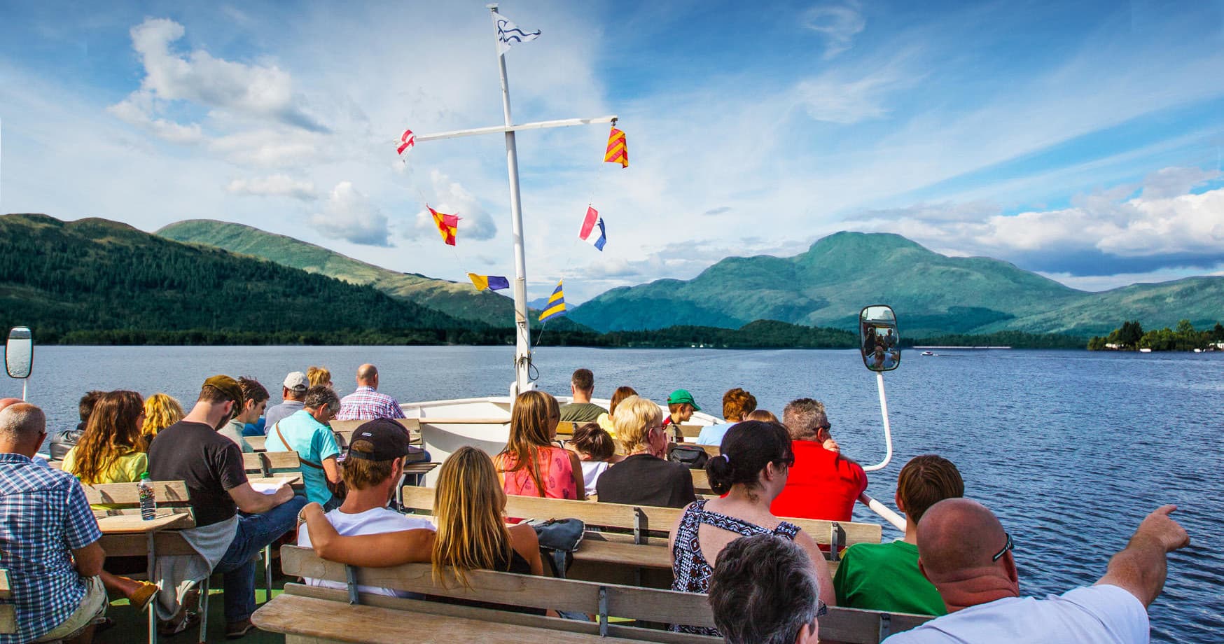 Sea & Castle Views with Sweeney's Cruise Company Loch Lomond
