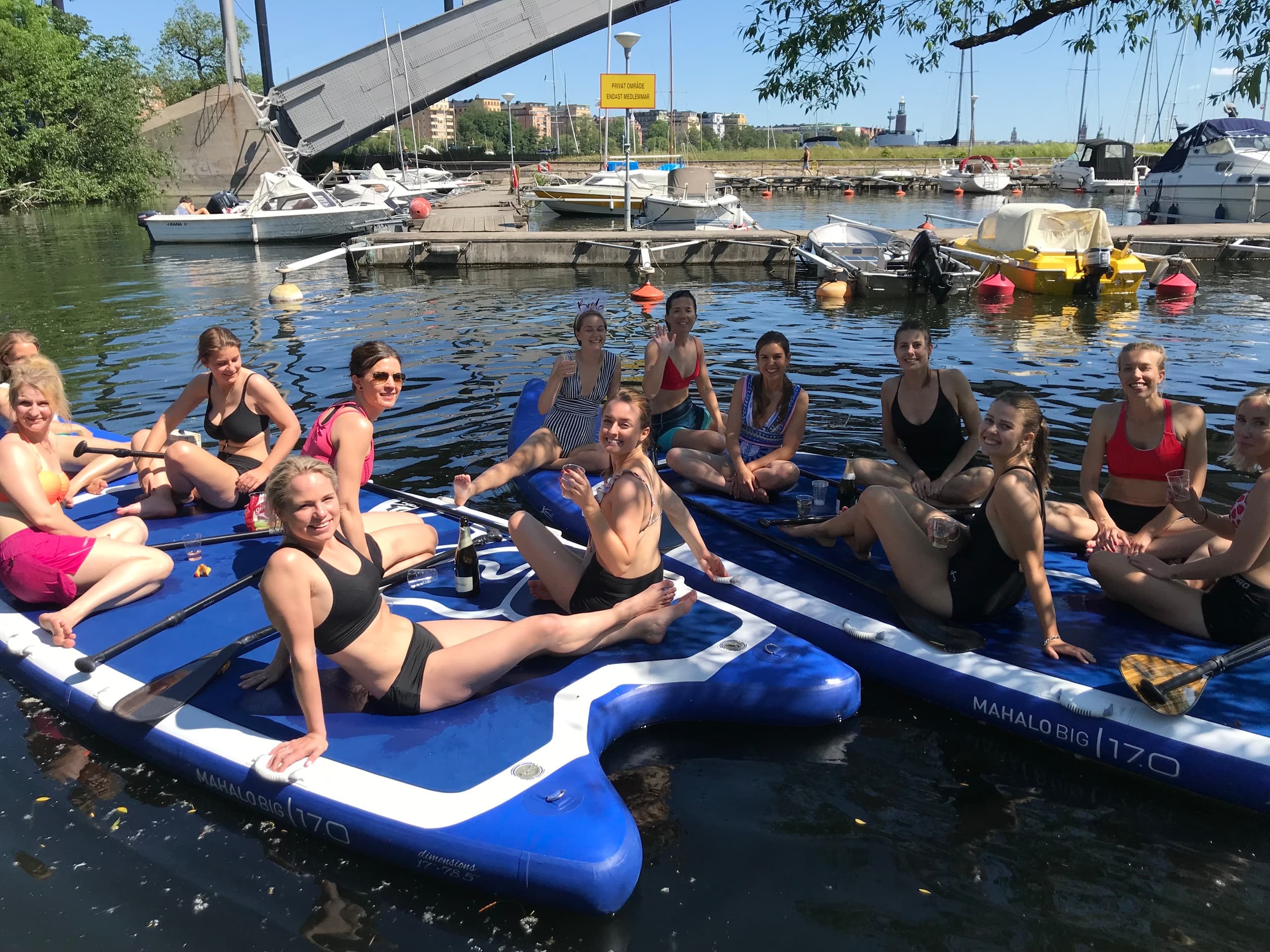 Big SUP Timhyra - Eden: Paddling Stockholm’s Waters with Lek Mer