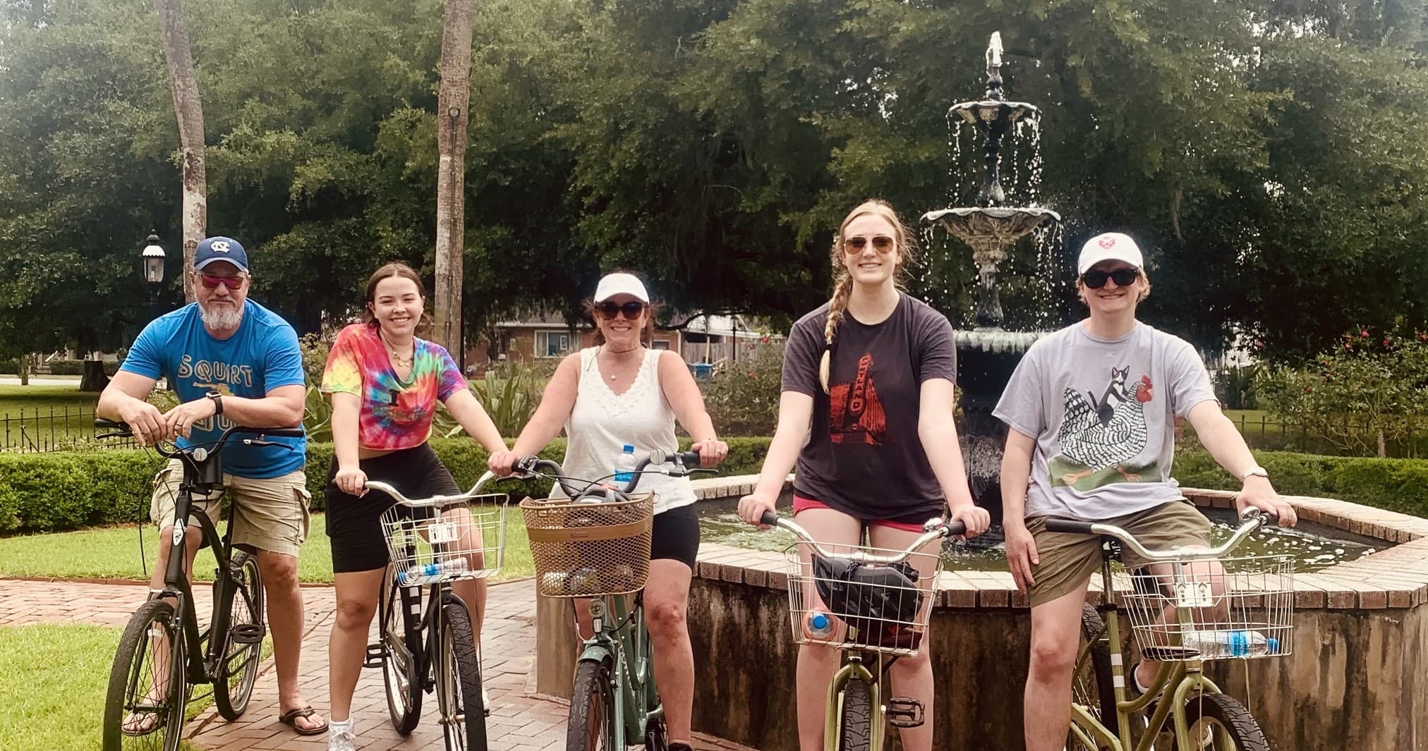 Historic District Bicycle Tours in Brunswick, Georgia