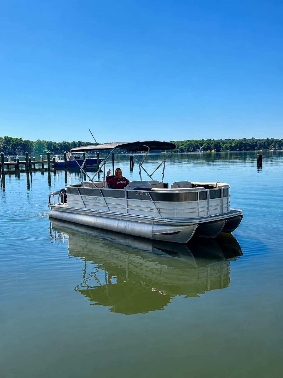Tritoon Cruiser Rental on Bush River: Abingdon MD Pontoon Adventure
