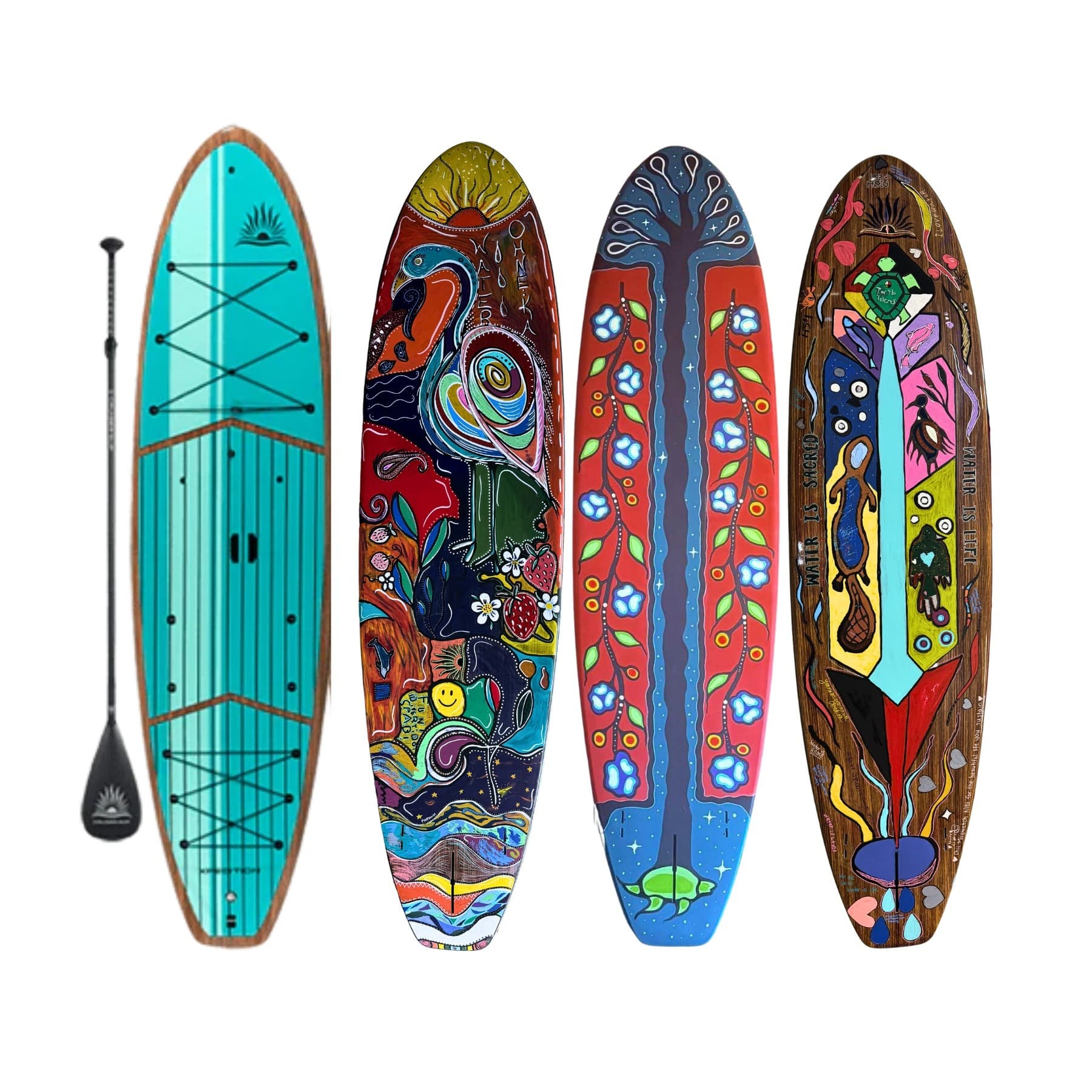 Paddle the Gananoque River: 2-Hour SUP Rentals with Ohné:ka Art Boards photo 1