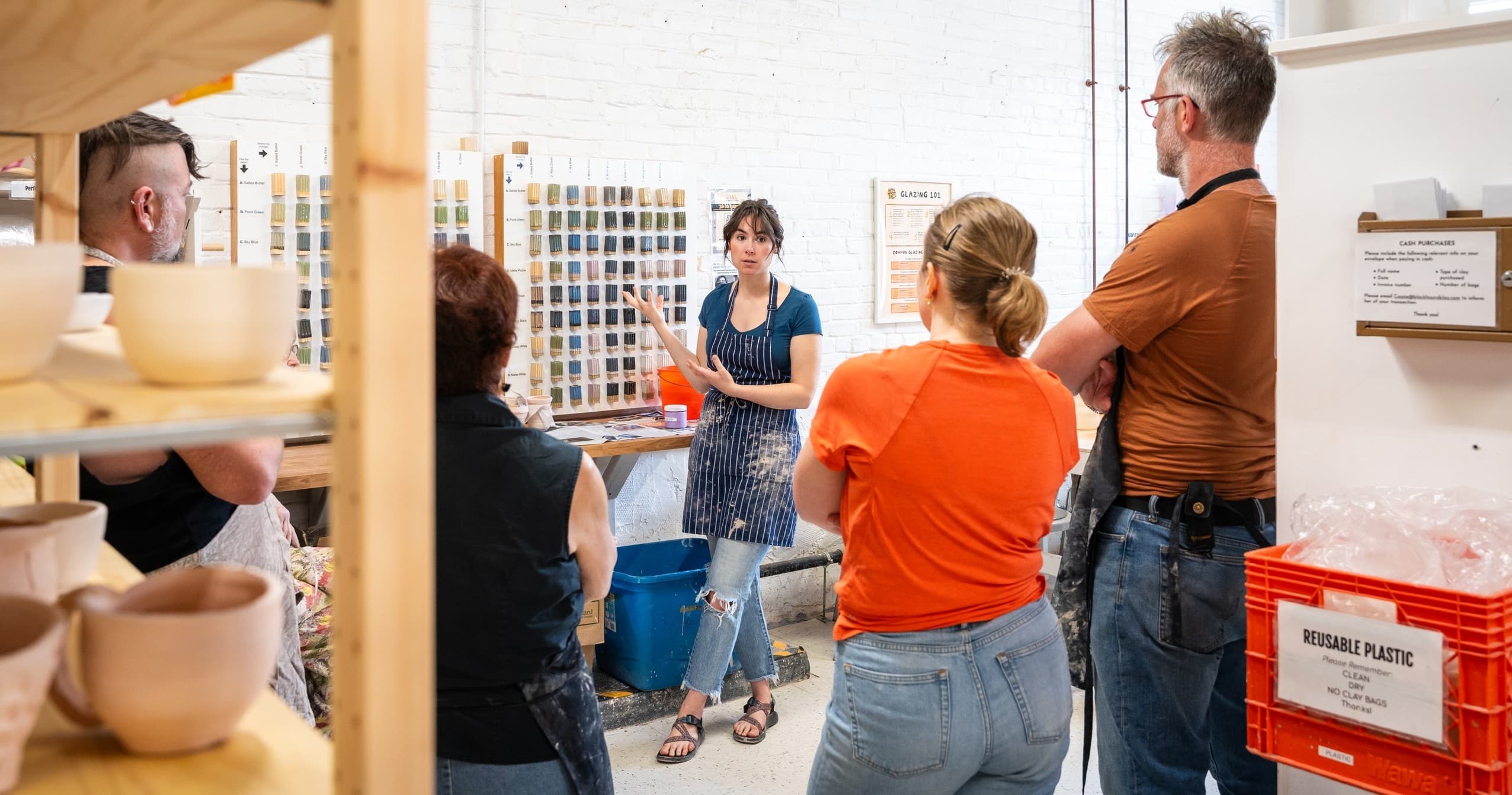 Land-Adventures at Black Hound Clay Studio: Wheelthrowing Class