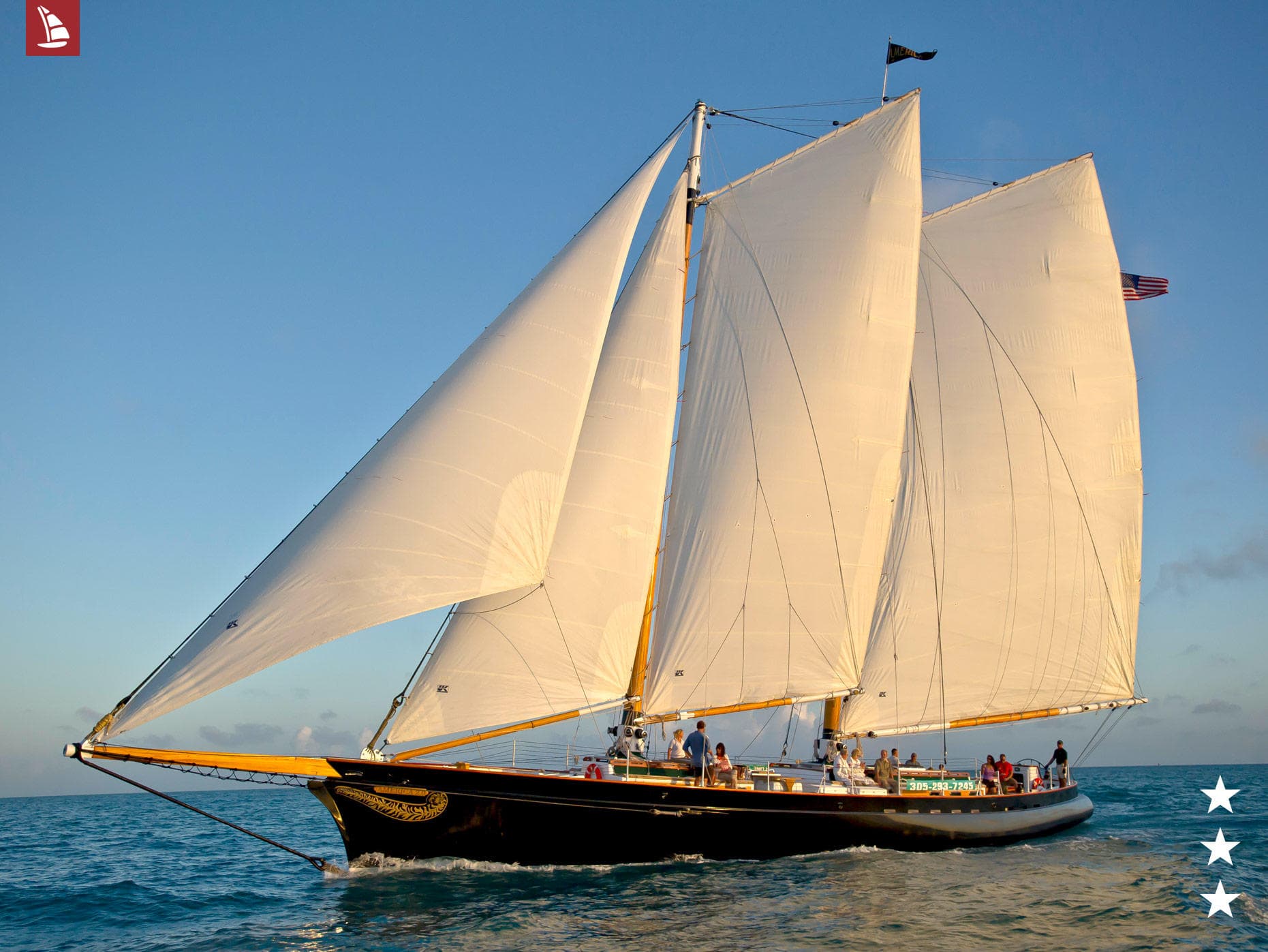 Set Sail on Key West’s Schooner America 2.0: Private Morning and Afternoon Charters