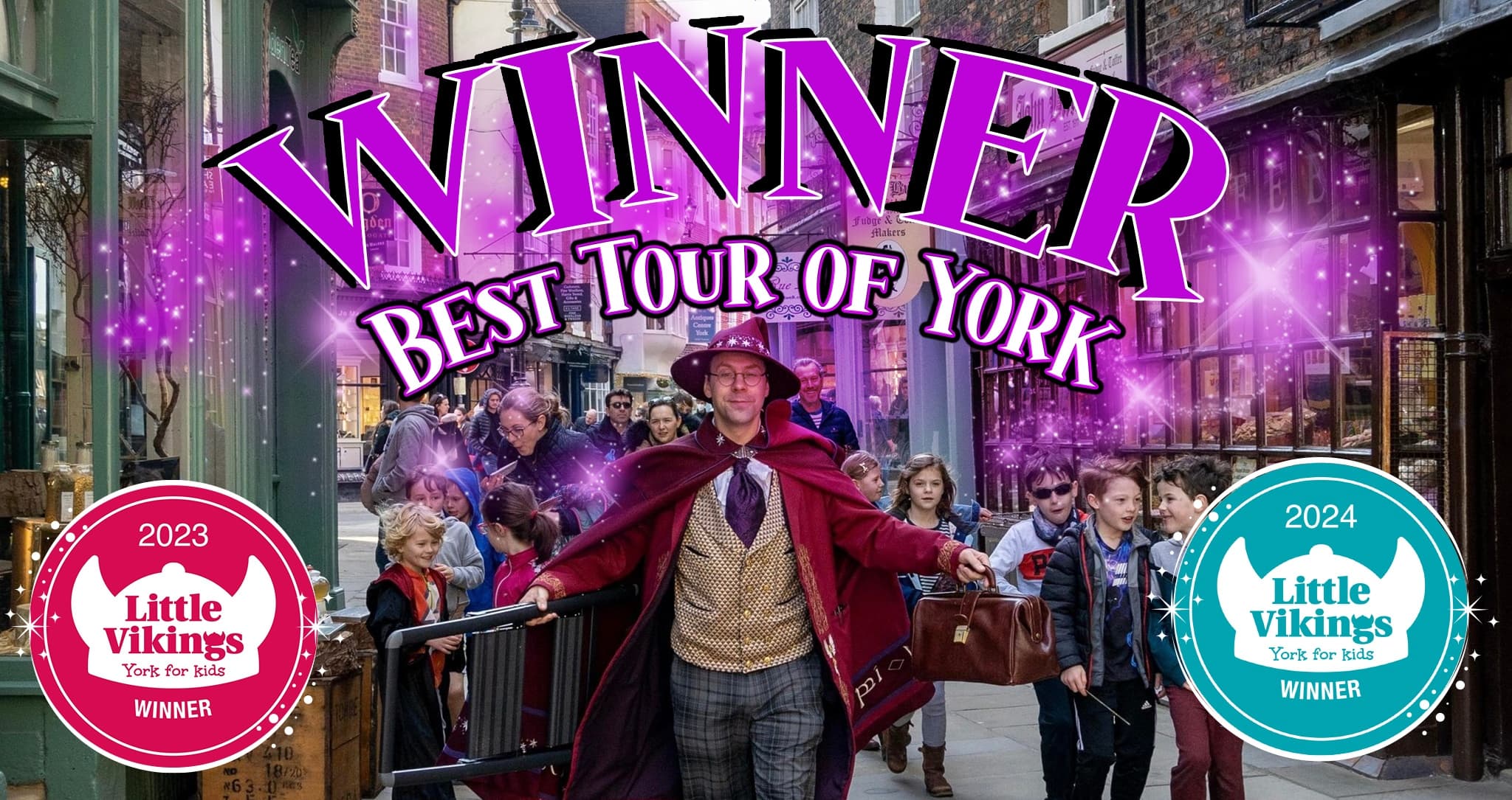 Family Fun with Wizard Walk of York in North Yorkshire