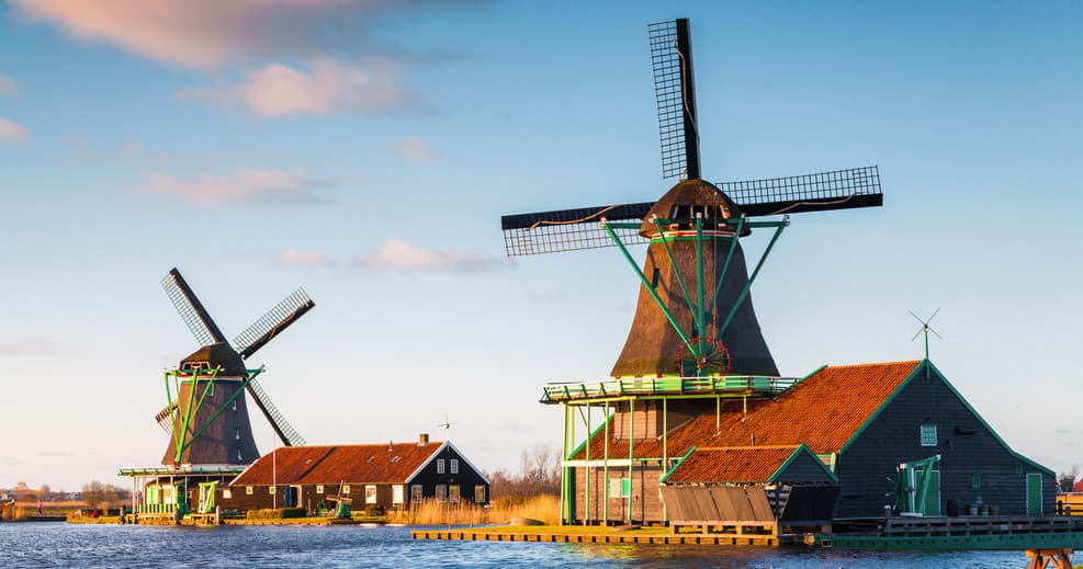 Windmill & Village Tour with Camaleon Tours in North Holland