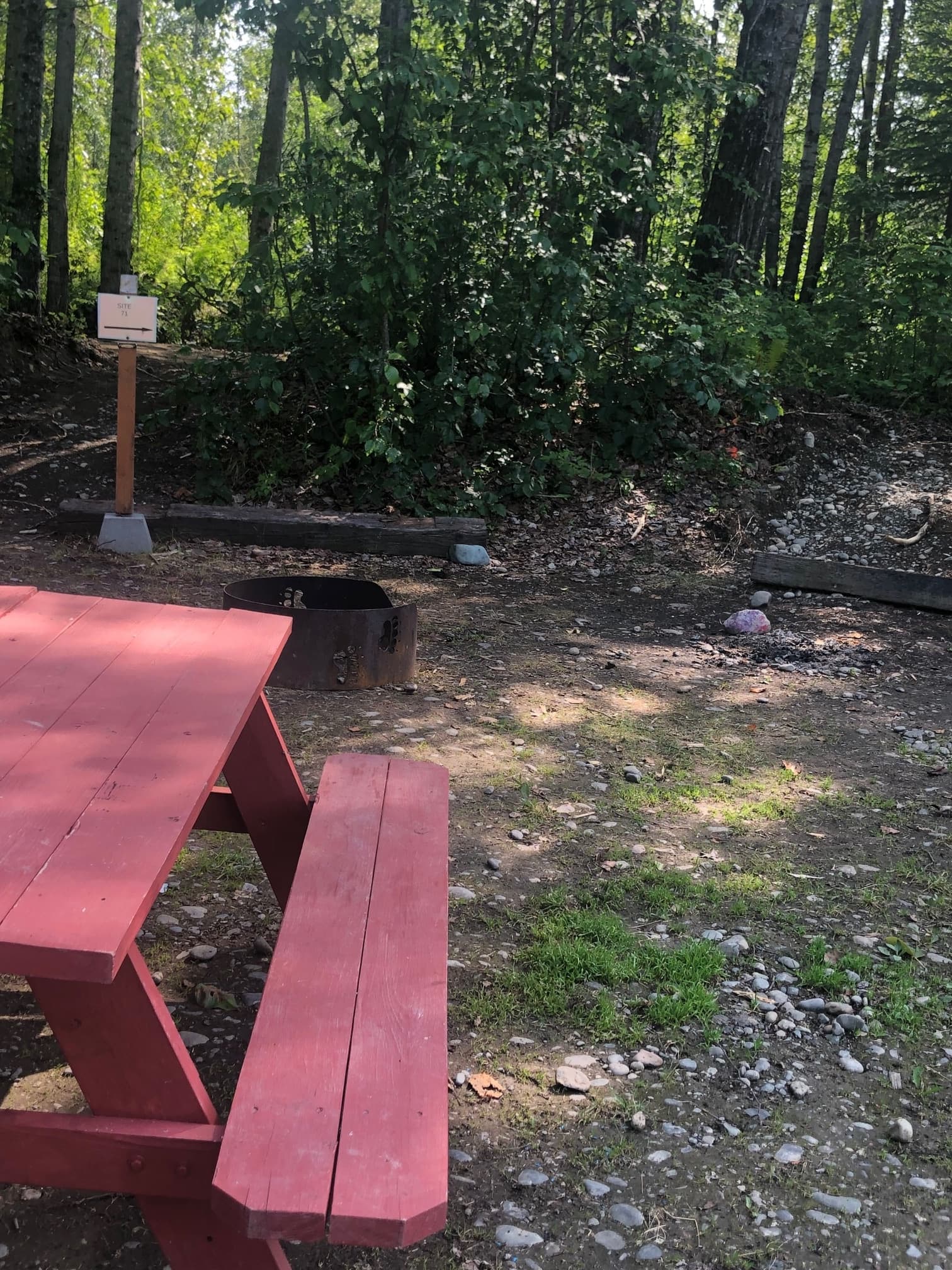 Rustic Camping Serenity at Montana Creek Campground
