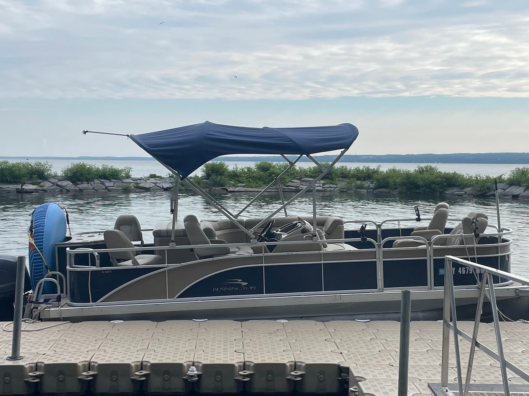 Five Day Pontoon Rental with Cayuga Lake Boat Rentals