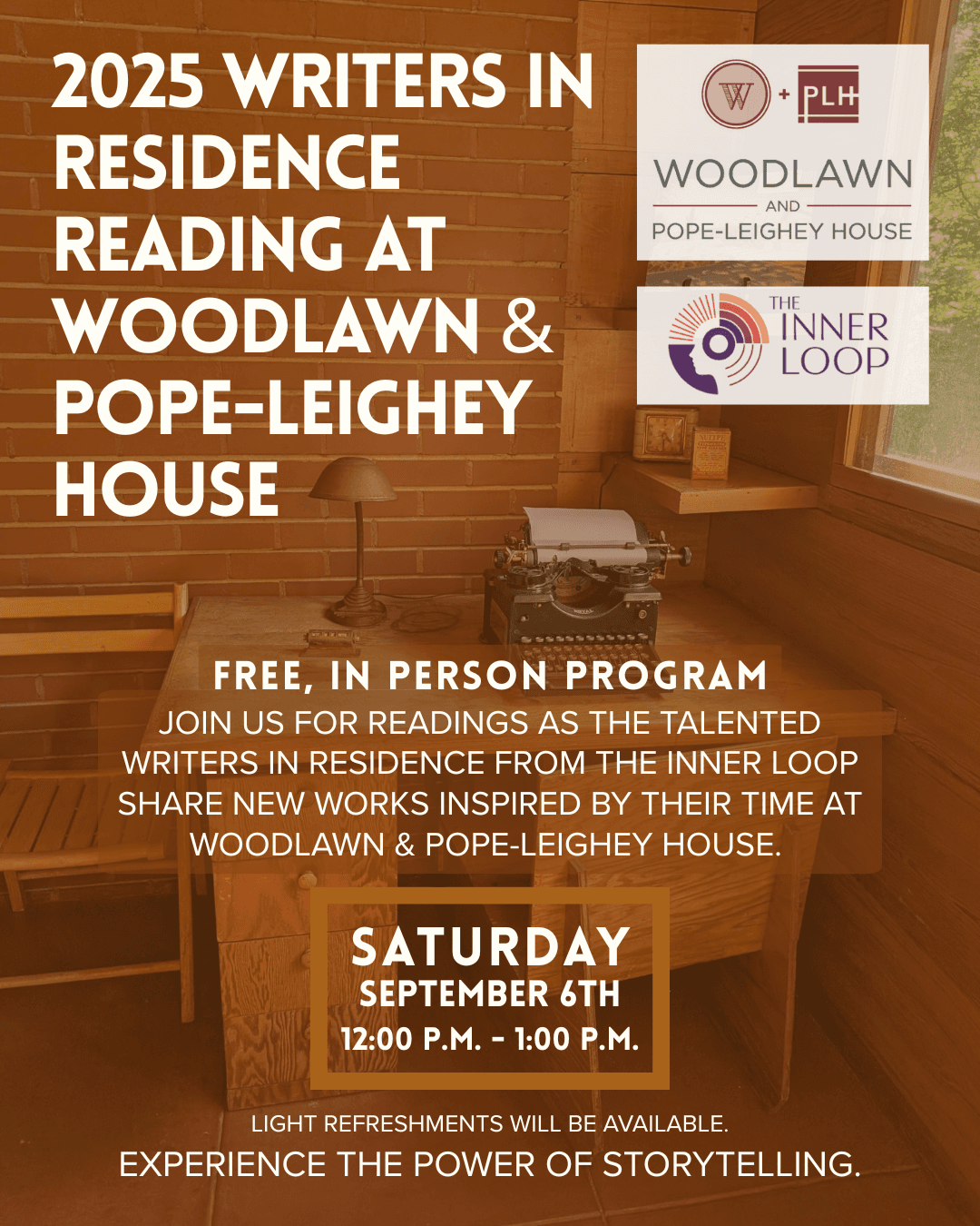 Cultural & Literary Event at Woodlawn and Pope-Leighey House