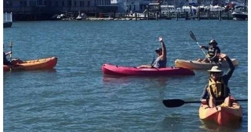 Kayak in Ocean City, New Jersey