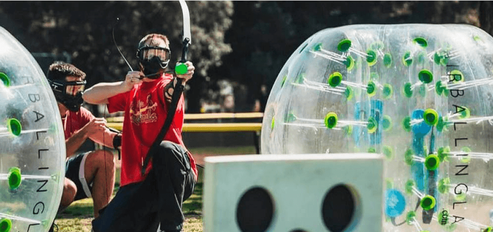Land Adventures at Freizeitpark Rutesheim: Arrowtag Action