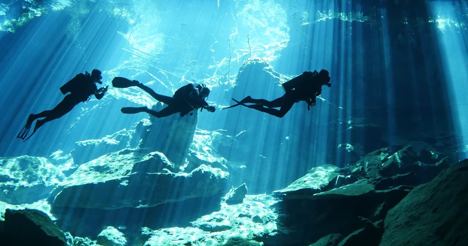Four-Day Cenote Cave Diving: 8 Dives from Playa del Carmen