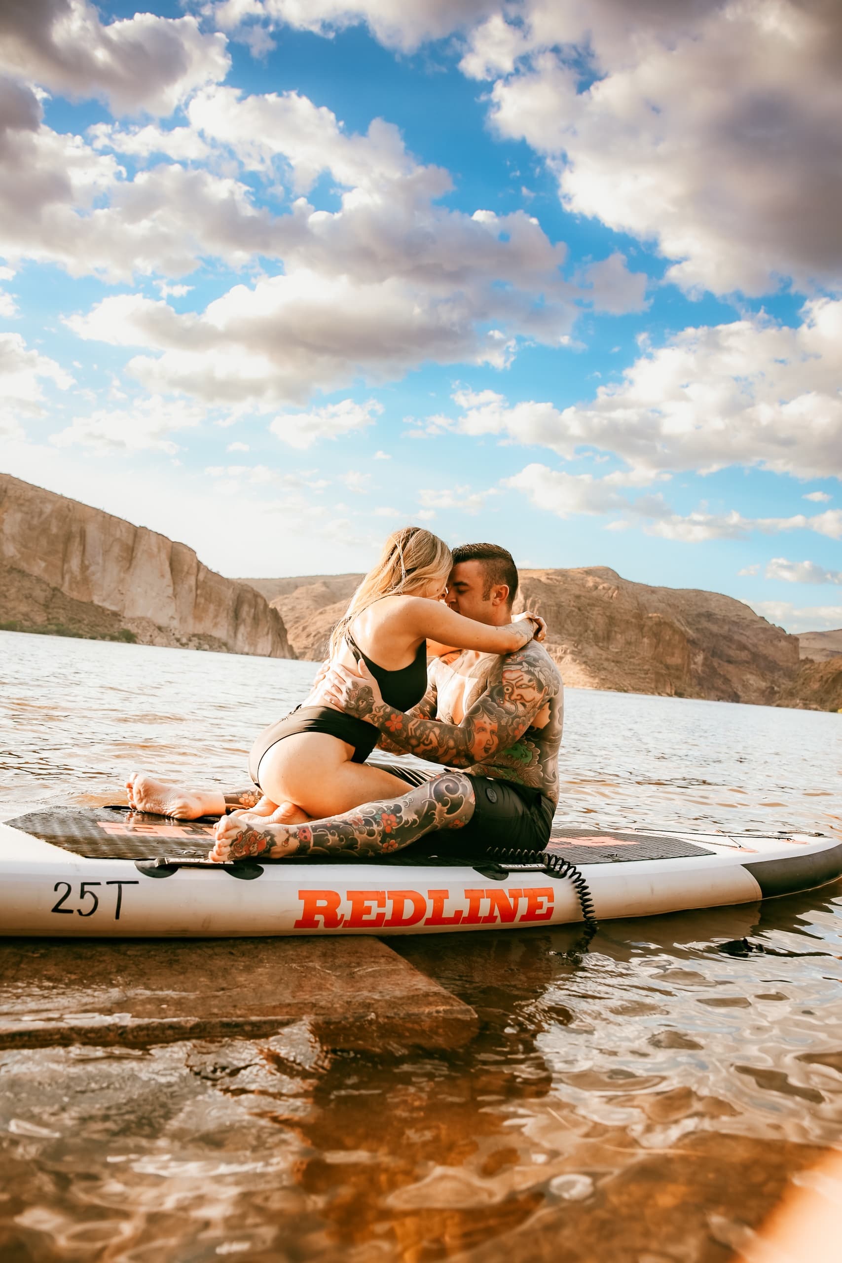 Couples Cove Anniversary Paddle and Picnic on Canyon Lake