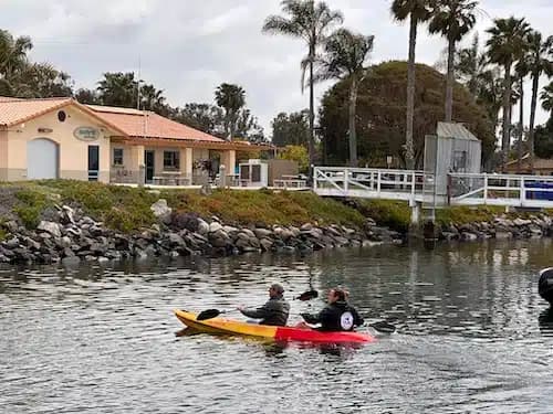 Tandem Kayak Rentals with Cruise San Diego in Mission Bay