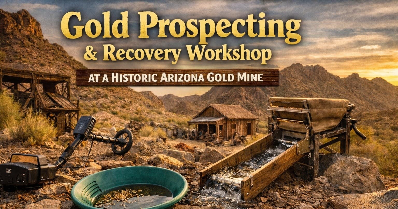 Gold Prospecting & Recovery Workshop at Vulture City Ghost Town