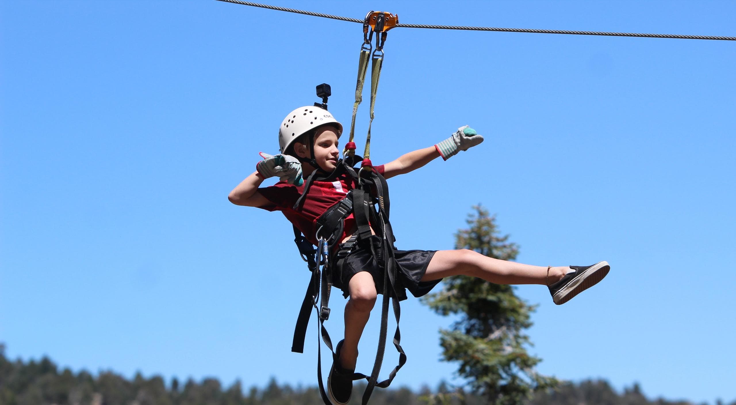 Zipline Adventure at Action Tours California in Big Bear Lake