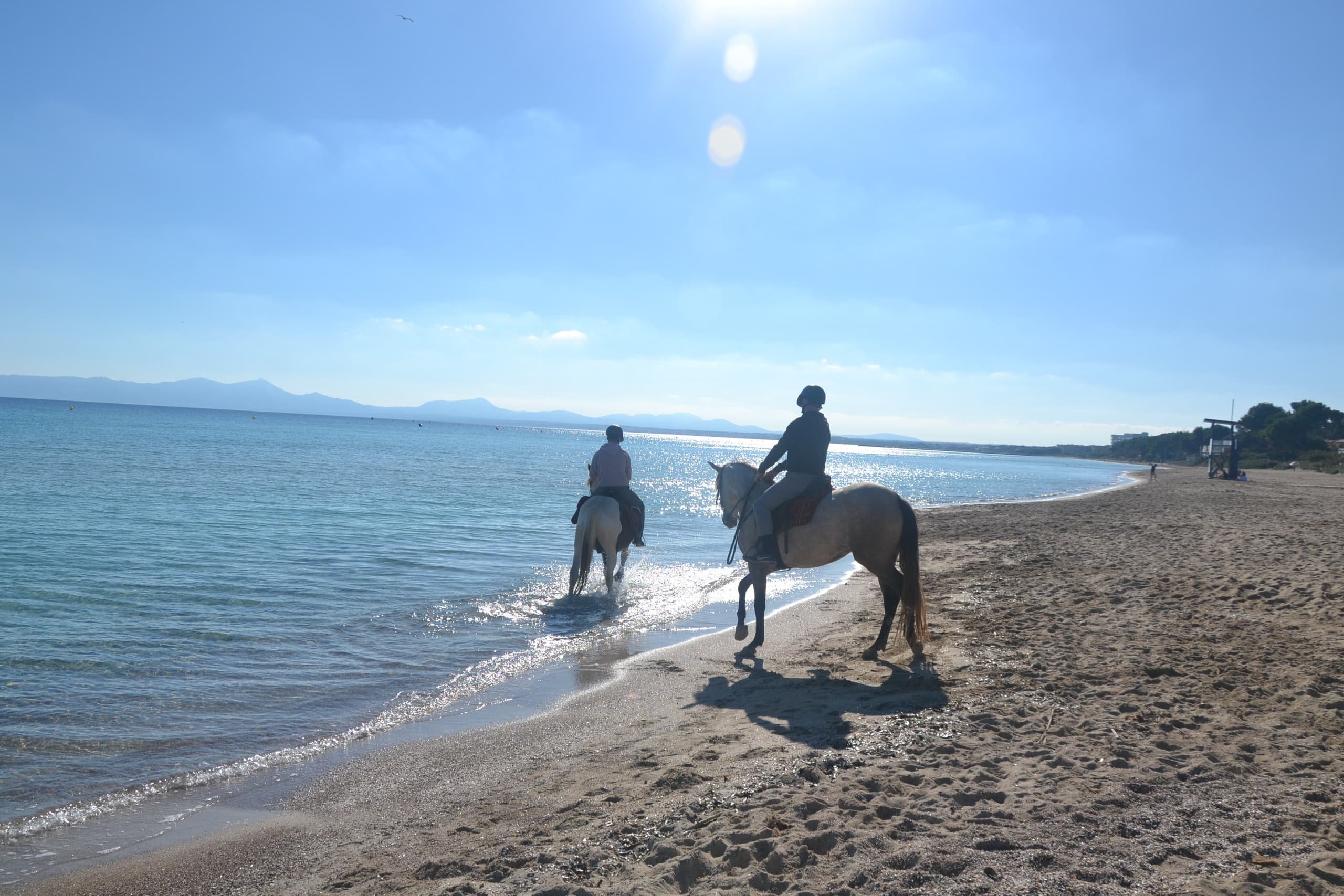 Horseback Riding Adventure from Sant Martí Mountain to Playa de Alcudia