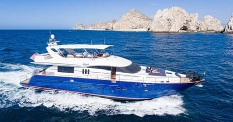 Exclusive 85’ Viking Princess Yacht Charter in Cabo San Lucas