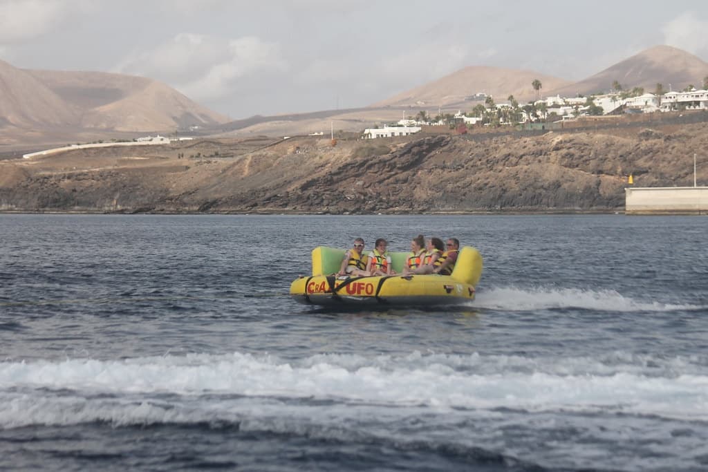 Water Activities: Ovni Loco at Puerto del Carmen