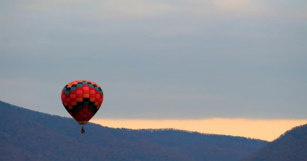 Tethered Balloon Ride in Woodstock, Virginia