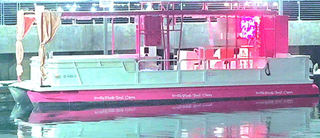 Pretty Pink Boat - Seaforth Boat Rental