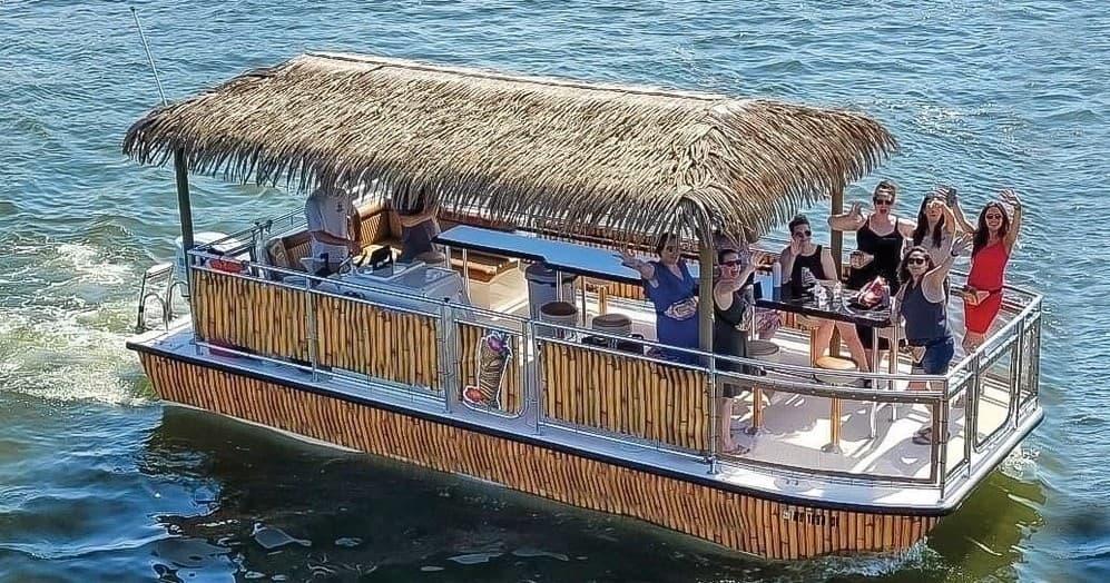 Private Tiki Boat Adventures with Island Tiki Tour in Lewes