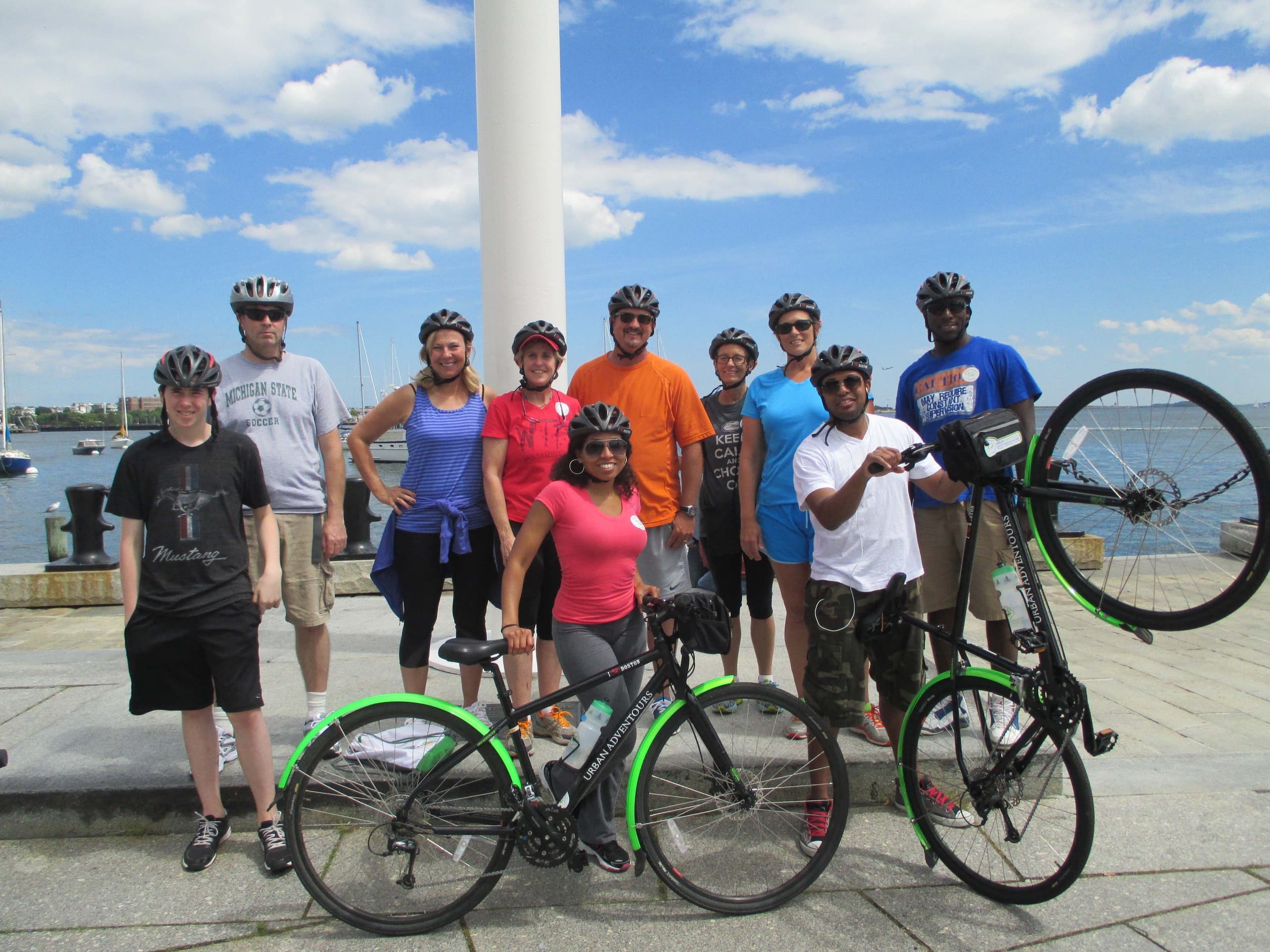 Boston City Cycling Adventure with Urban Adventours