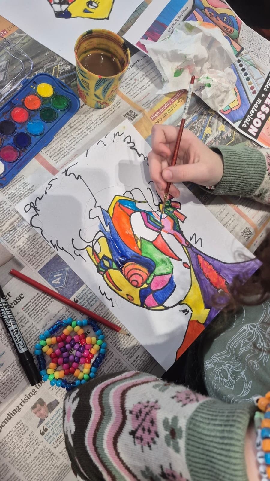 Picasso Artlcass for Kids at Ardgillan Castle Drawing Room photo 1