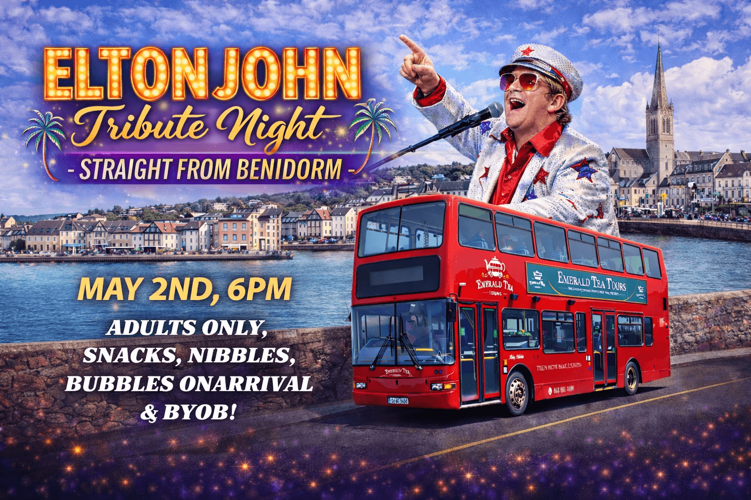 Elton John Tribute Night Aboard Lady Patricia — Wexford Harbour Sing-Along