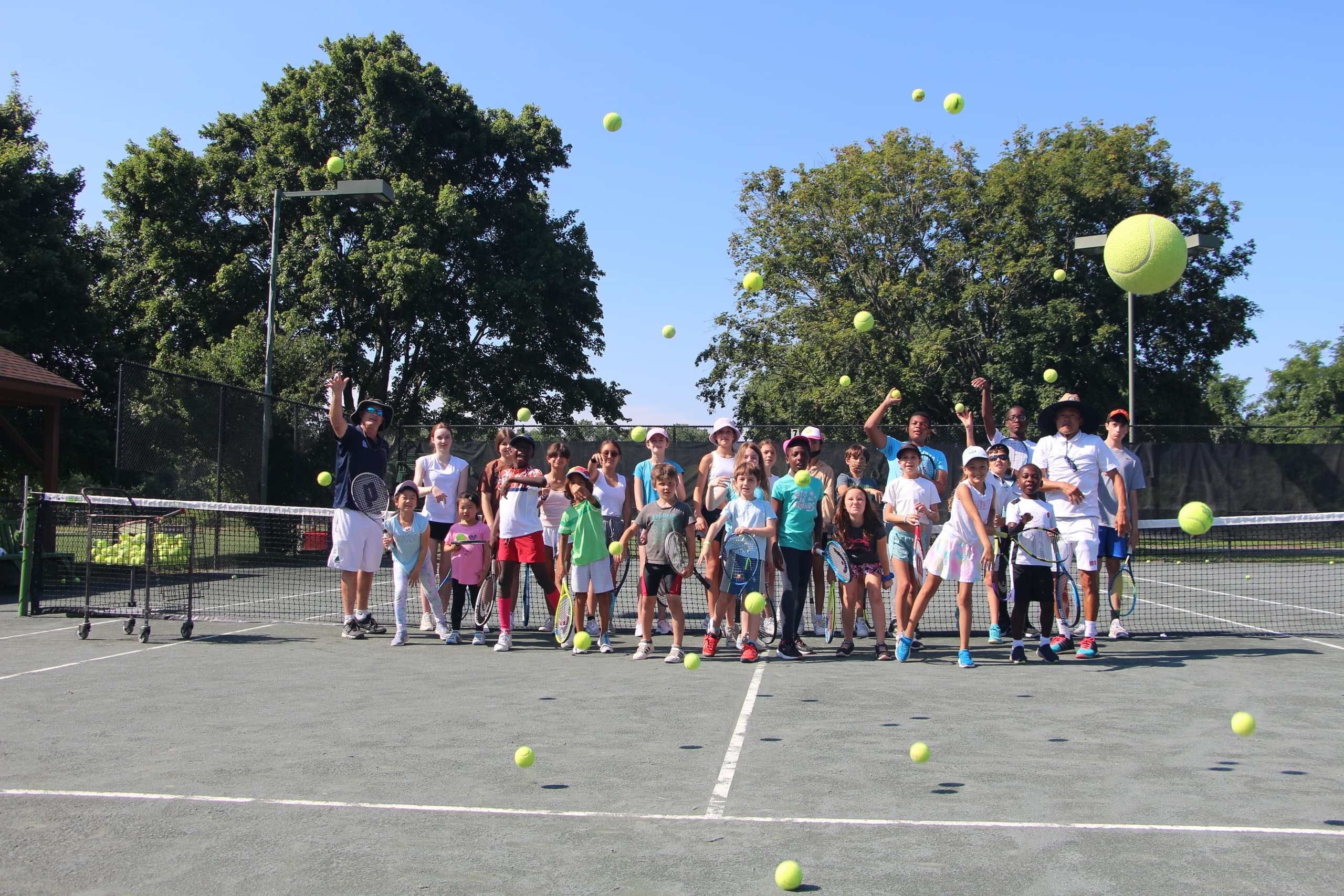 Outdoor Recreation: Full Day Tennis Camp at Bretton Woods Recreation Center