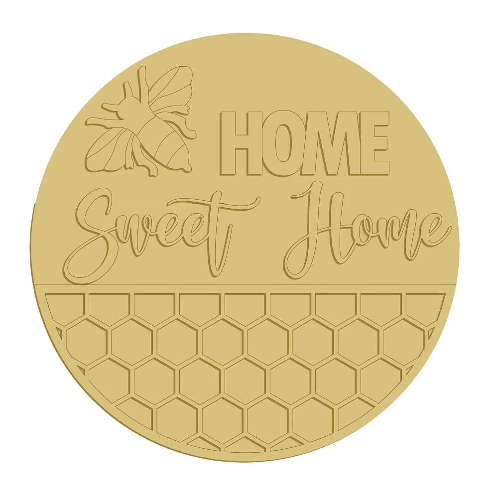 3D Home Sweet Home Honeycomb & Bee Paint Night in Omaha photo 2