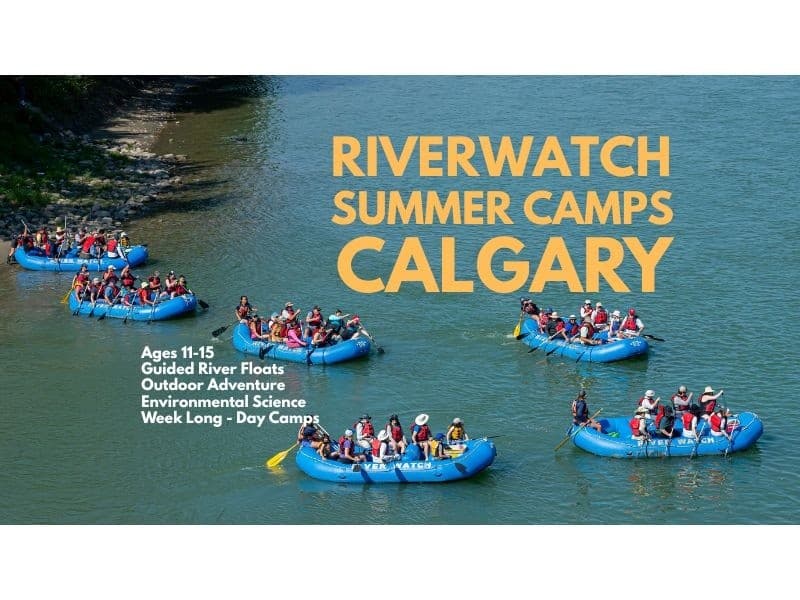 Calgary RiverWatch EcoCamps: Bow River Science & Guided Floats for Teens