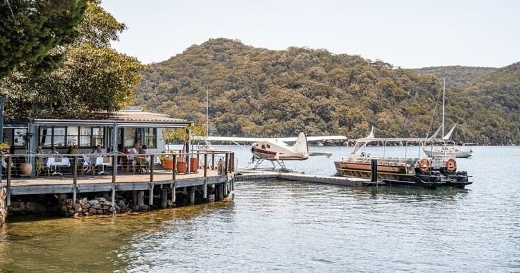 Seaplane Escape to Cottage Point Inn: Hawkesbury River Dining with Sydney Harbour Views