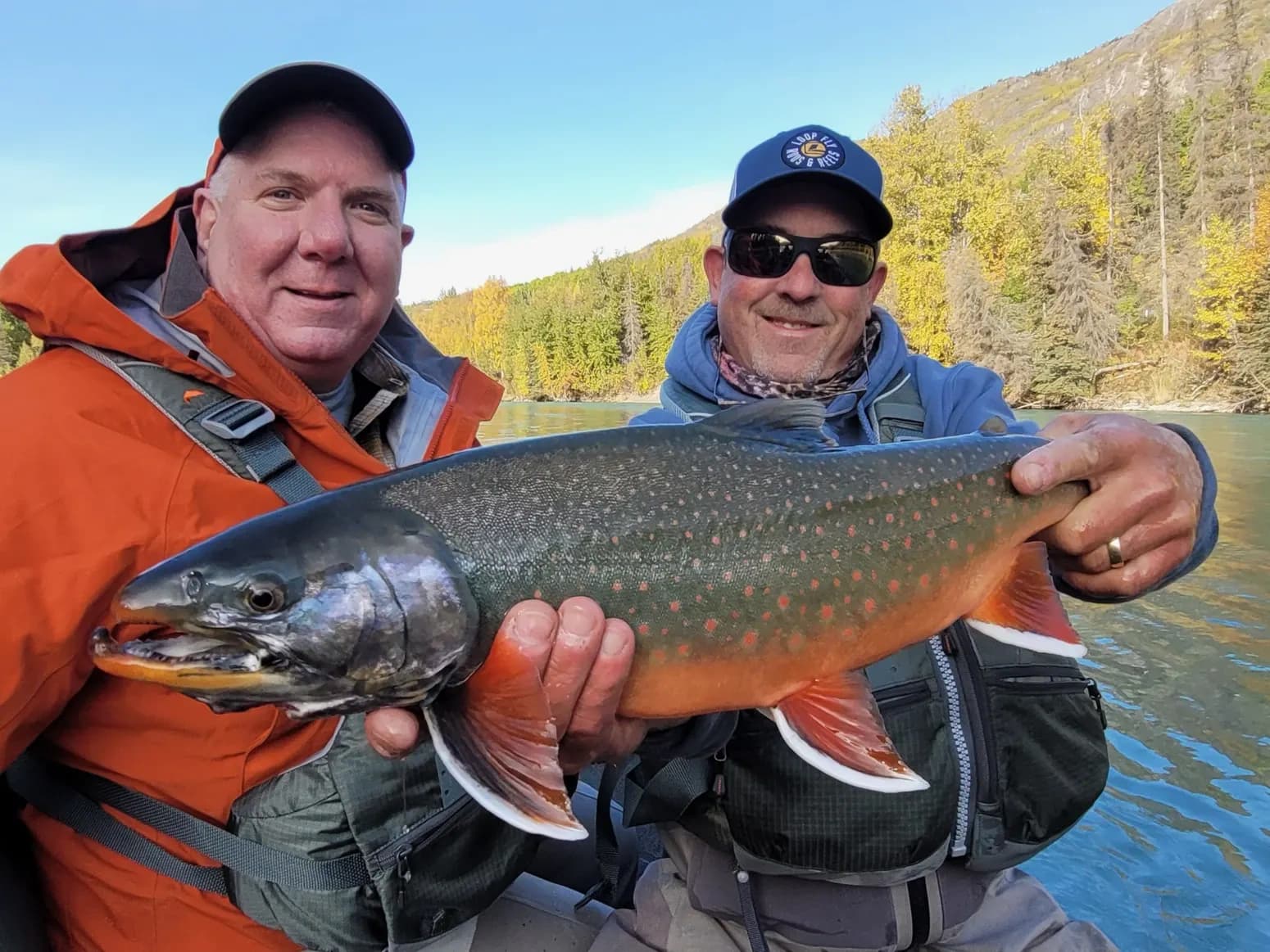 Trophy Trout Fishing on Kenai River in Alaska