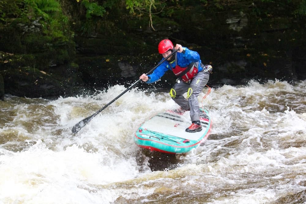 White Water SUP Adventure at UK’s Rapid Rivers with Stand Up Paddle Board UK