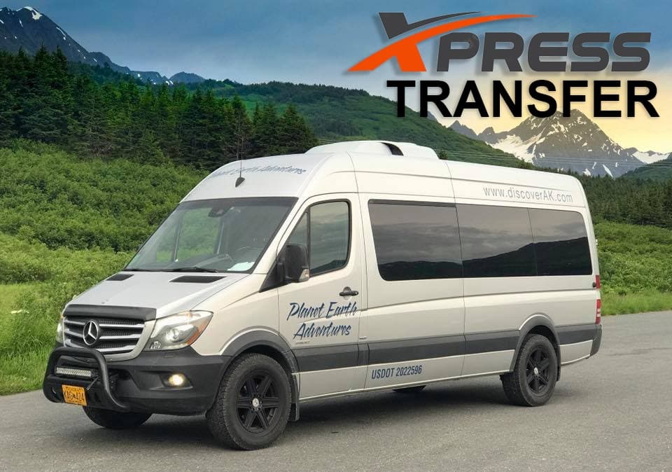 Alaska Scenic Transfer with Planet Earth Adventures from Seward to Anchorage