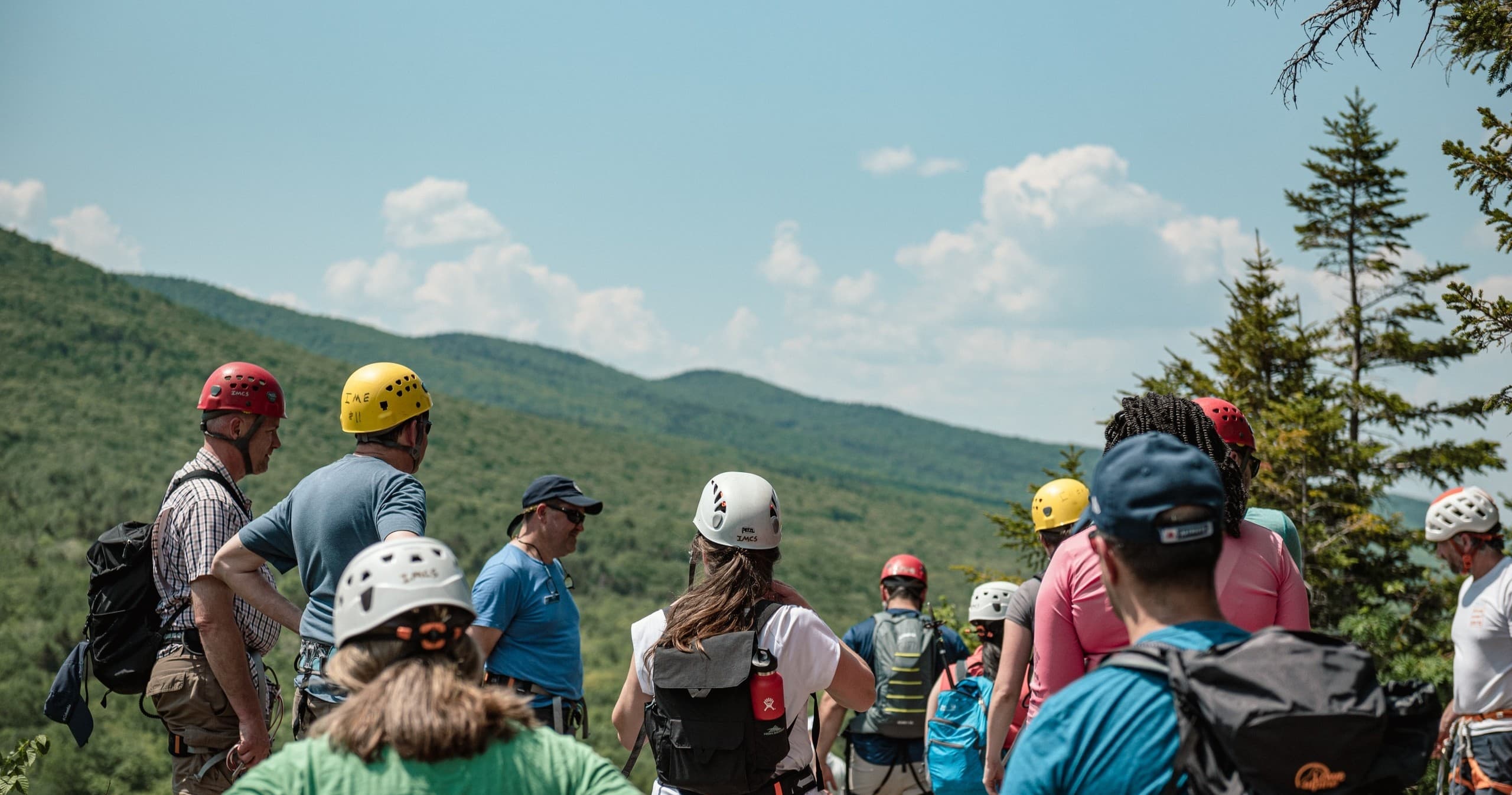 Rock Climbing Large Groups in Conway, NH