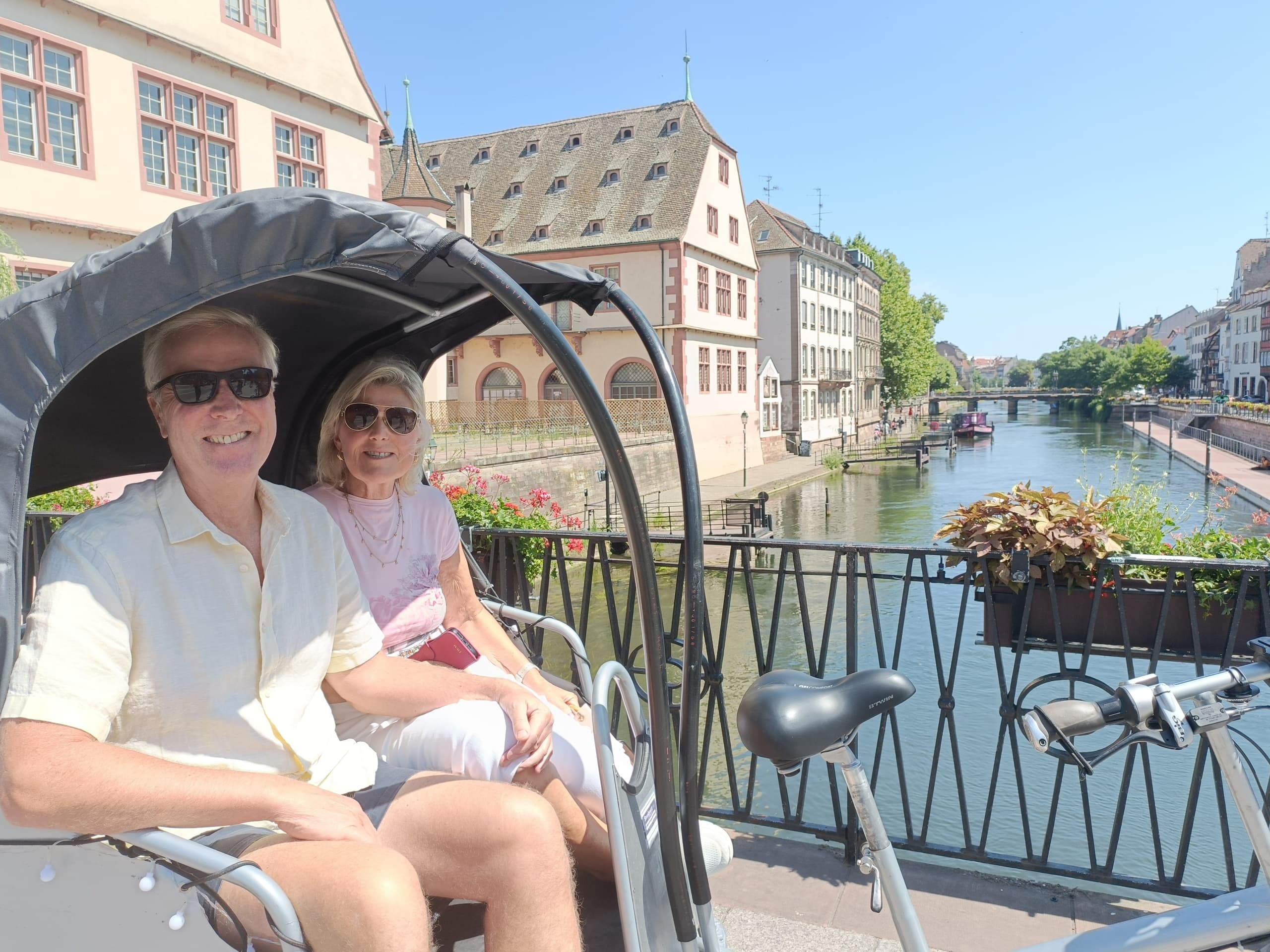 Slow Ride Through Strasbourg: Bike-Carriage Tour of Petite France & European Quarter