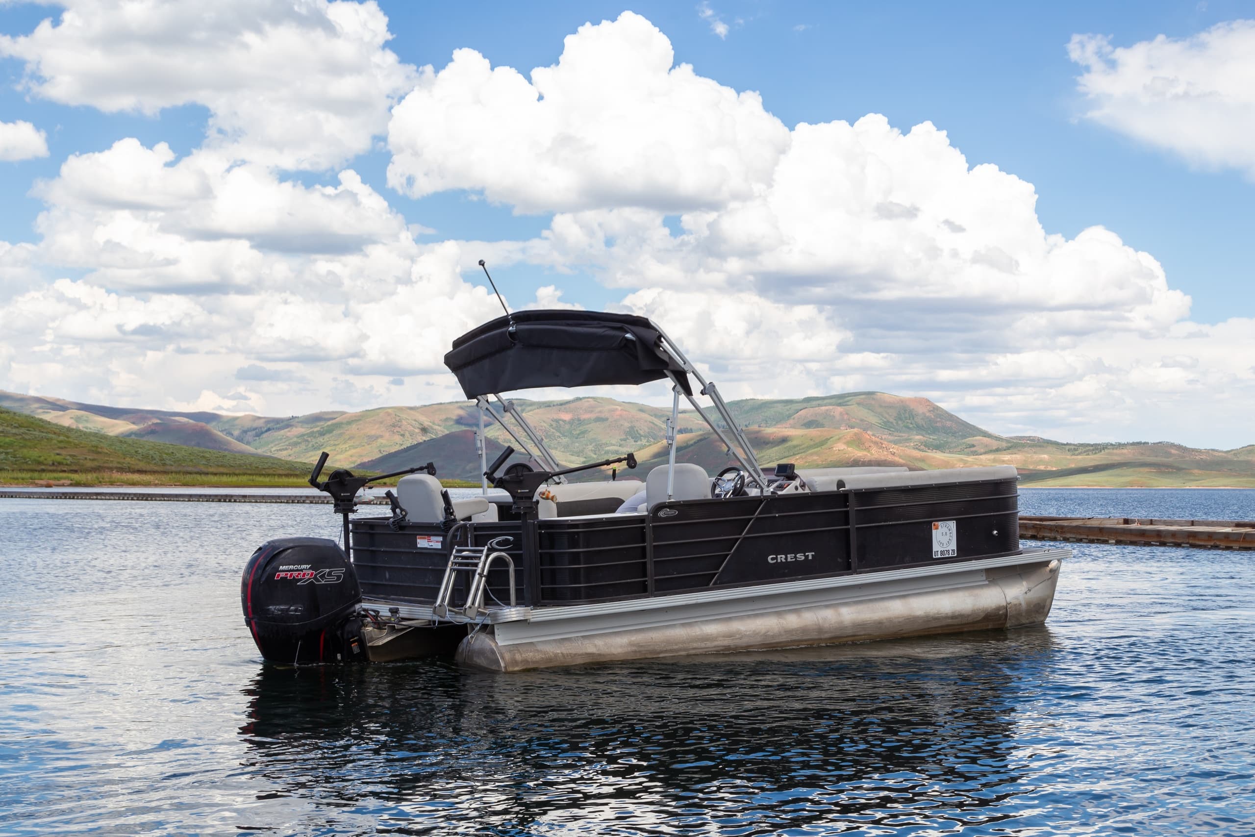 Fishing Adventure aboard the 22’ Classic Fish Pontoon in Heber City