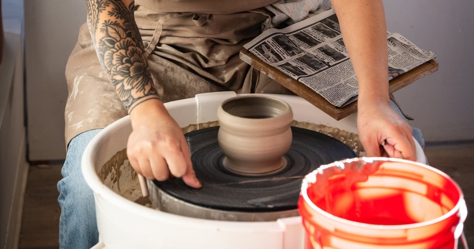 Wheelthrowing 101 in South Philadelphia: Learn the Potter's Wheel at Black Hound Clay Studio photo 1